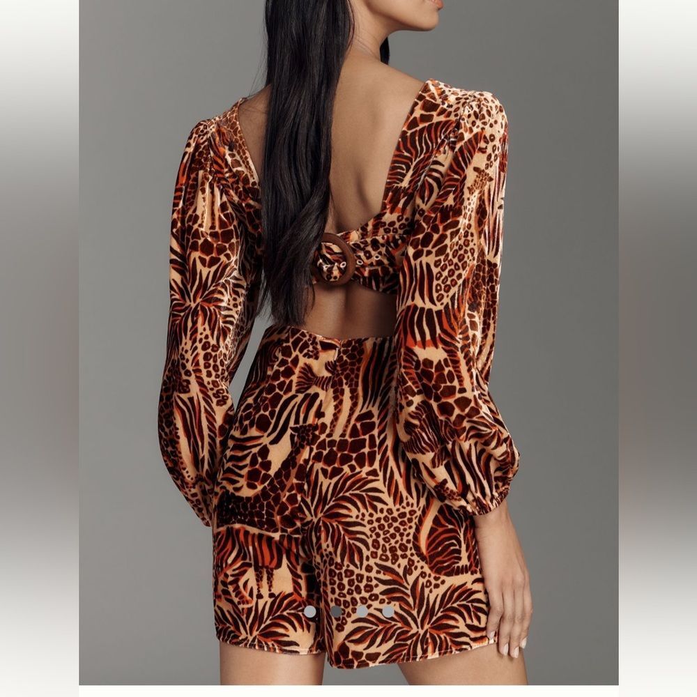 FARM Rio x Anthropologie Long Sleeve Animal Print Romper
NWT - Picture 2 of 4